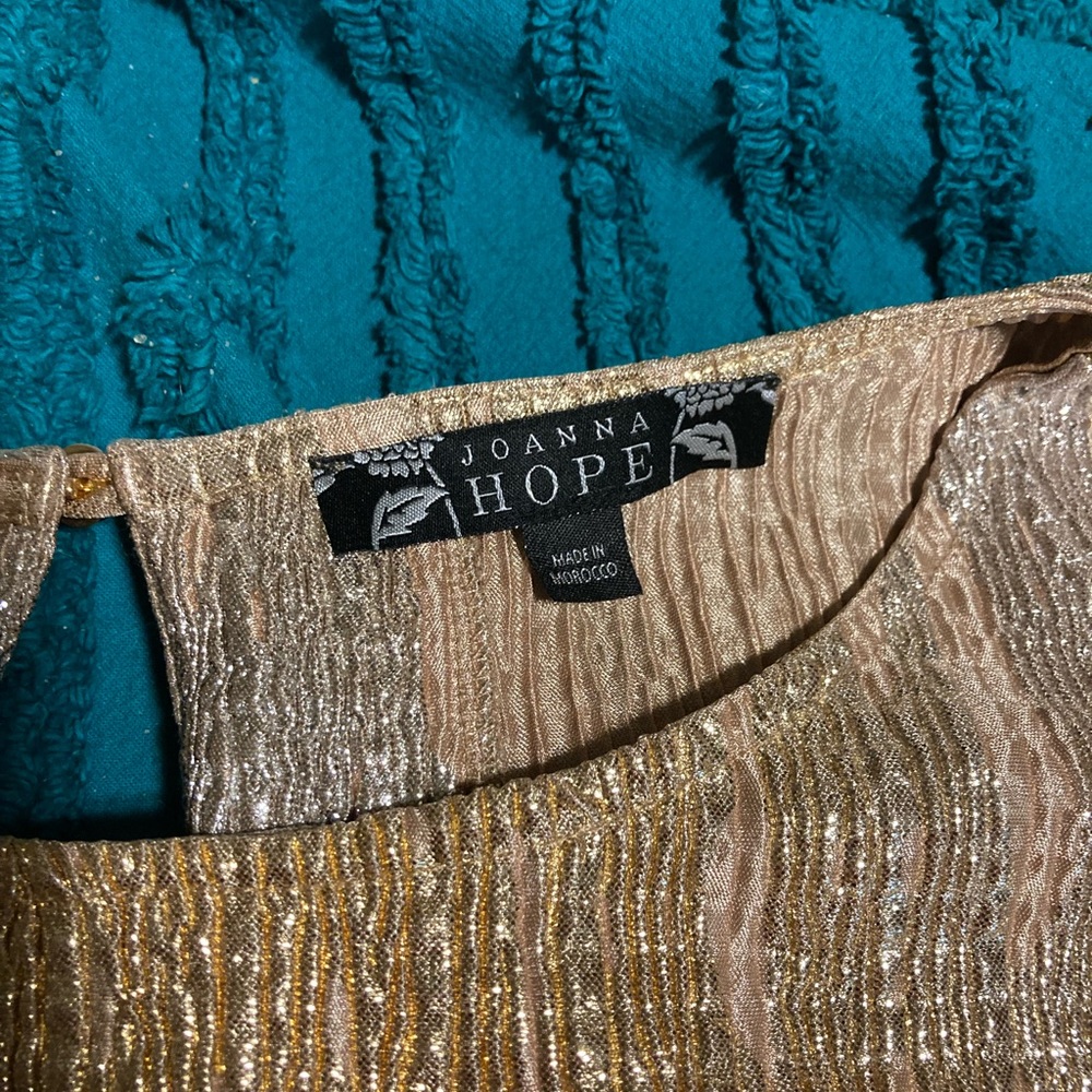 Gold/Silver Joanna Hope blouse.